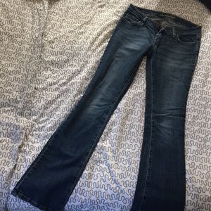 American eagle size 2 long stretch denim jeans